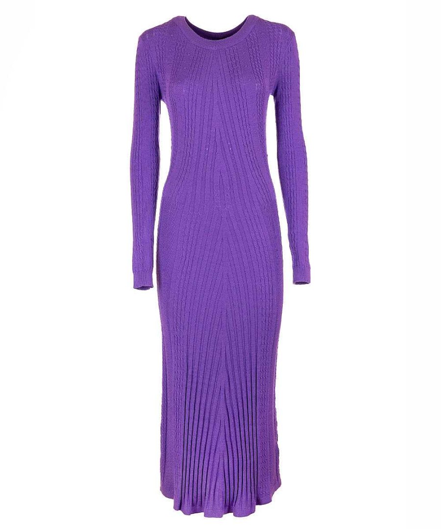 Mulher Manuel Alves Vestido | Vestido Mulher Fracomina Violeta