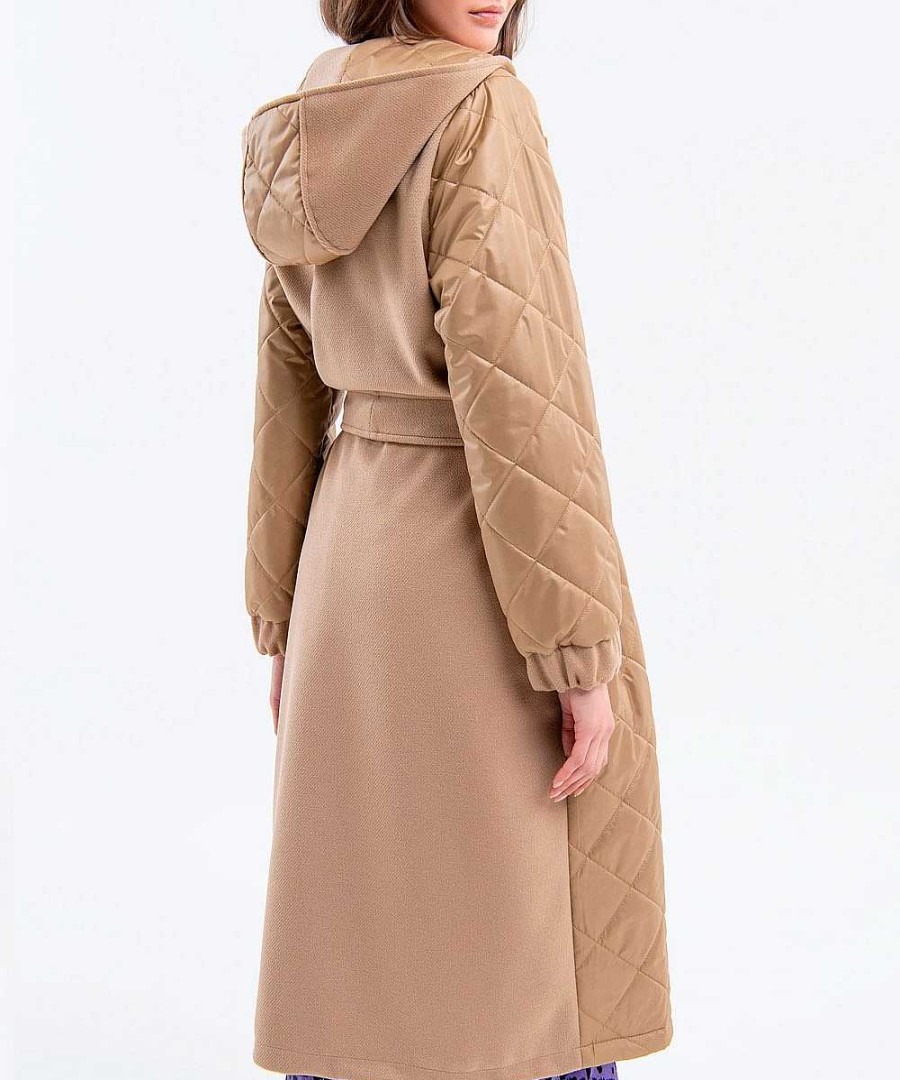 Mulher Manuel Alves Casaco | Casaco Mulher Fracomina Camel