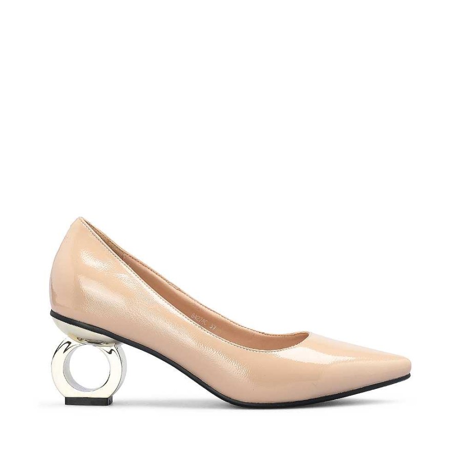 Mulher Manuel Alves Sapato | Sapato Mulher Rock Away Bege