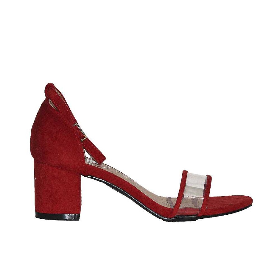 Mulher Manuel Alves Sandalia | Sandalia Mulher Manuel Alves Vermelho