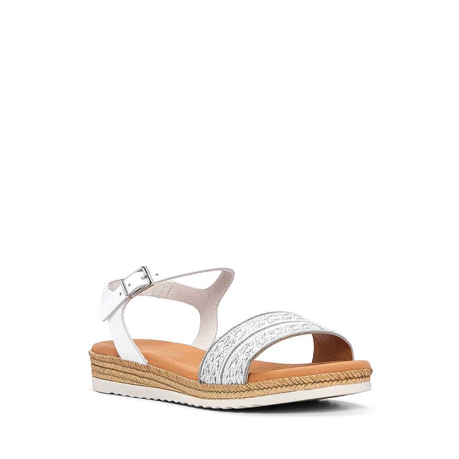 Mulher Manuel Alves Sandalia | Sandalia Mulher Manuel Alves Branco