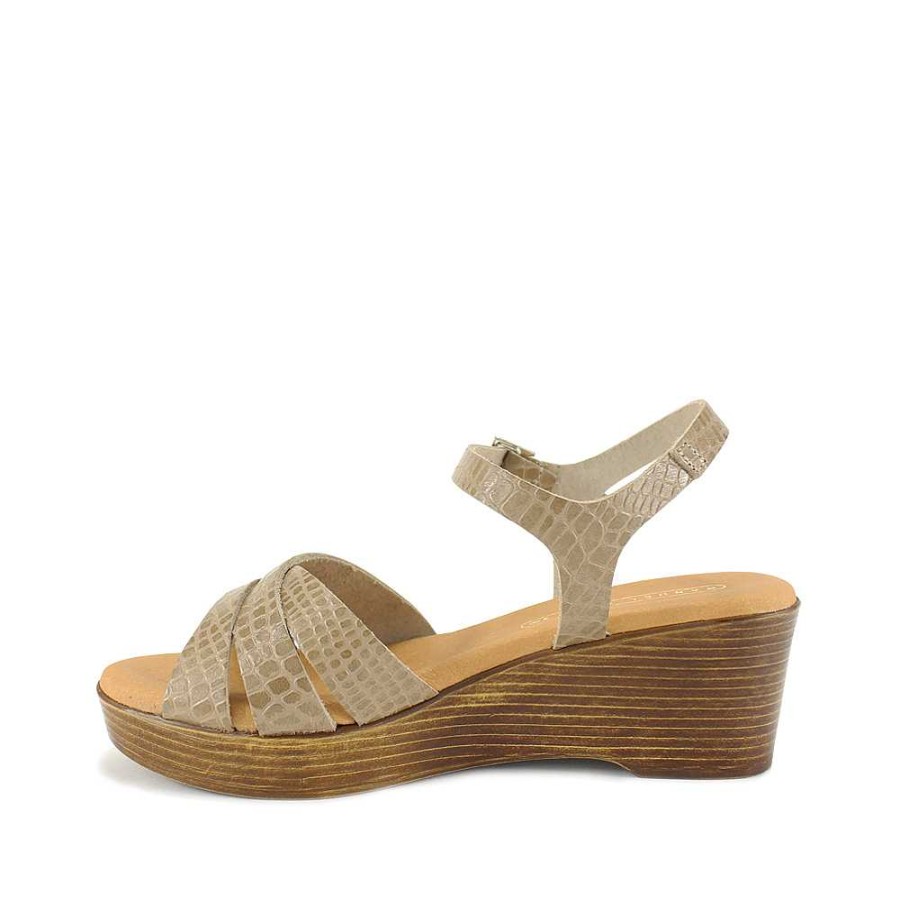 Mulher Manuel Alves Sandalia | Sandalia Mulher Manuel Alves Taupe