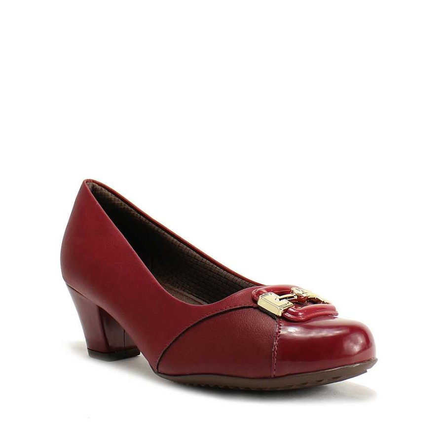 Mulher Manuel Alves Sapato | Sapato Mulher Piccadilly Bordeaux