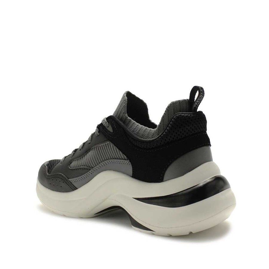 Mulher Manuel Alves Sapatilha | Sapatilha Mulher Skechers Preto