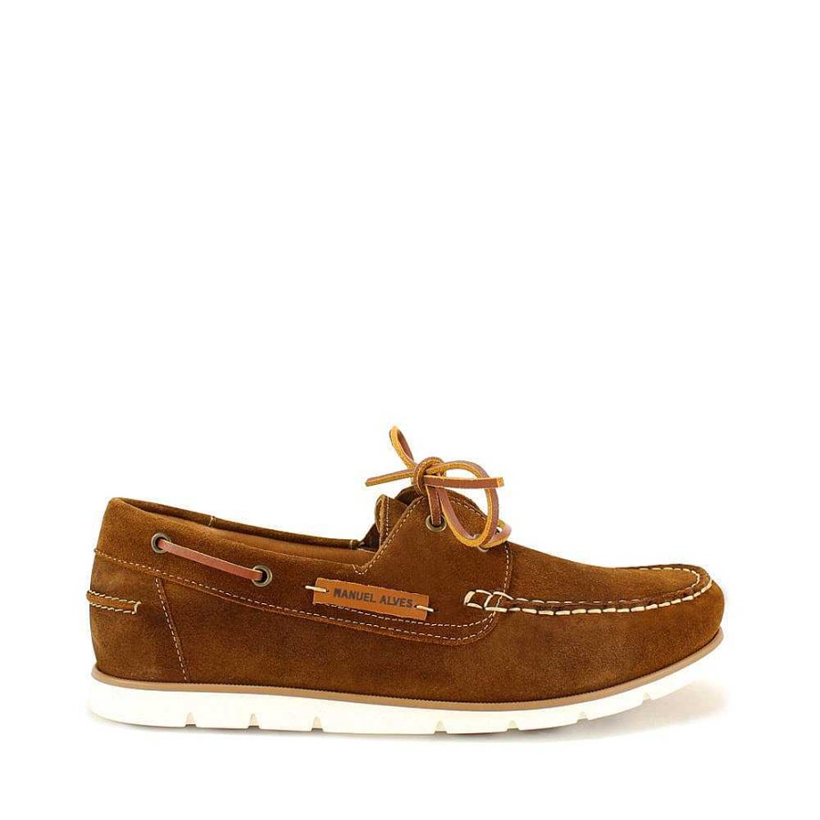 Homem Manuel Alves Sapato | Sapato Homem Manuel Alves Camel