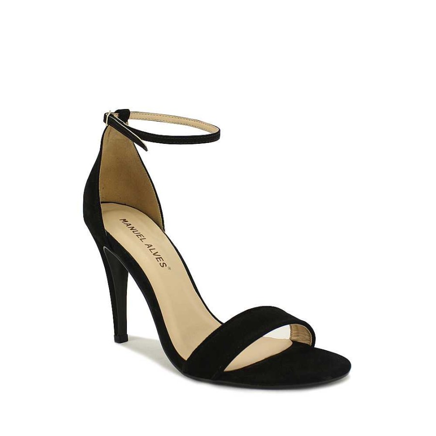 Mulher Manuel Alves Sandalia | Sandalia Mulher Manuel Alves Preto