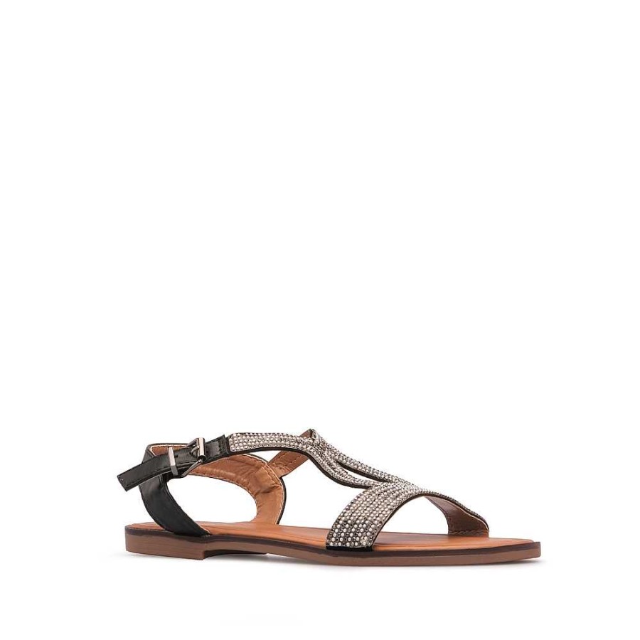 Mulher Manuel Alves Sandalia | Sandalia Mulher Manuel Alves Preto